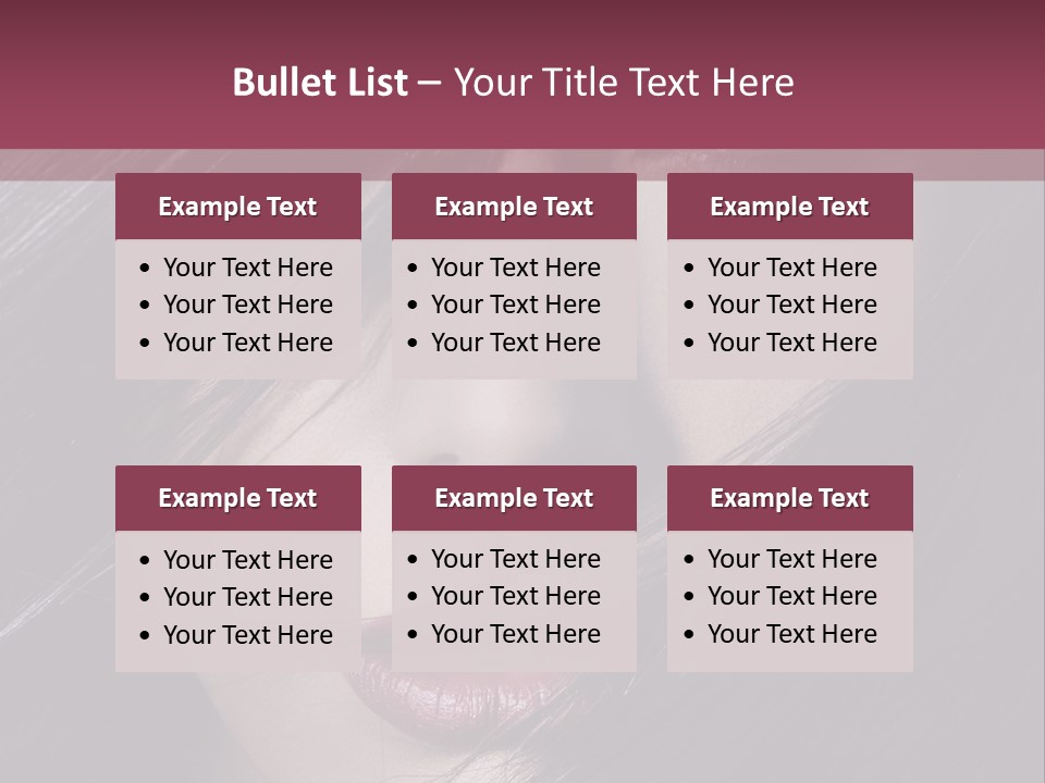 Healthy Natural Feminine PowerPoint Template