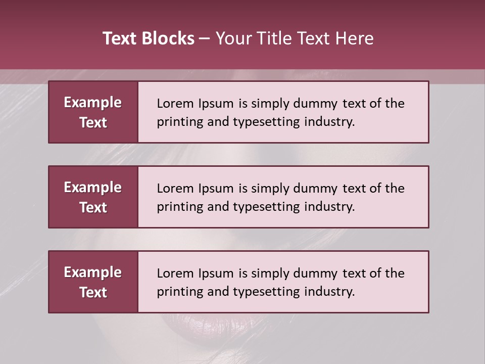 Healthy Natural Feminine PowerPoint Template