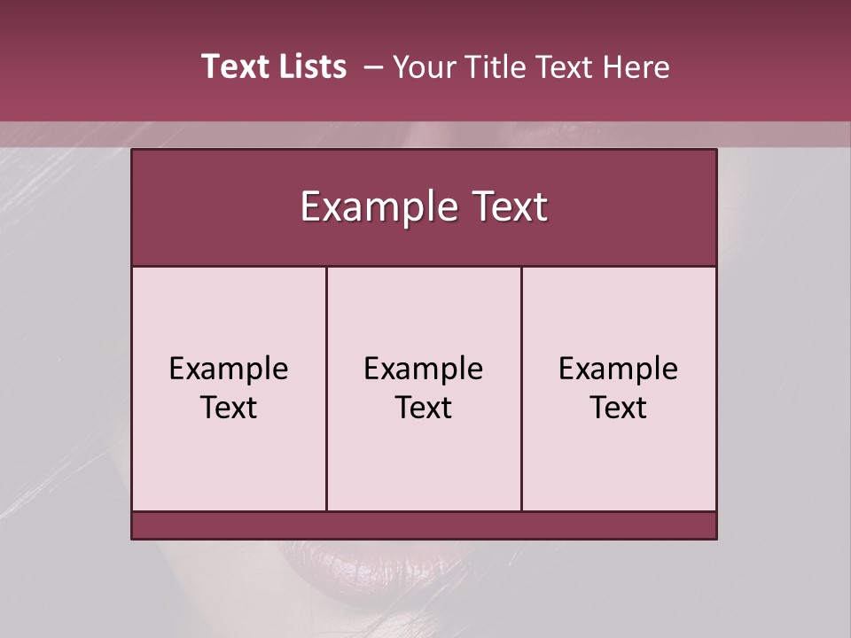 Healthy Natural Feminine PowerPoint Template