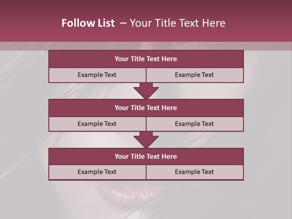 Healthy Natural Feminine PowerPoint Template