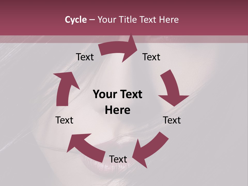 Healthy Natural Feminine PowerPoint Template