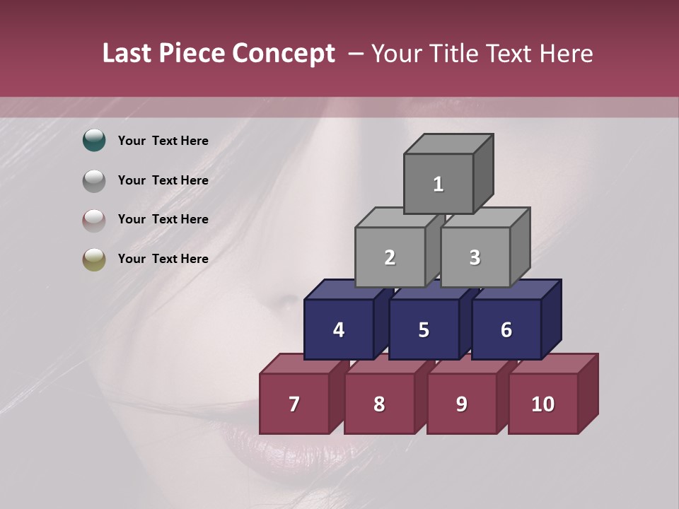 Healthy Natural Feminine PowerPoint Template