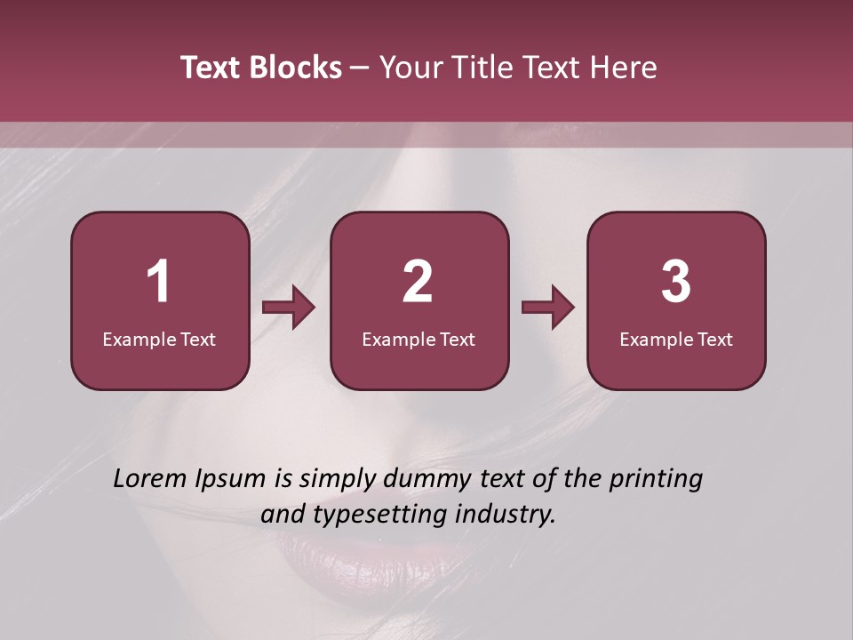 Healthy Natural Feminine PowerPoint Template