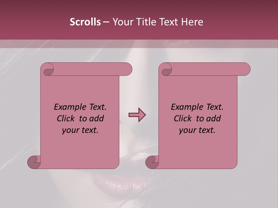 Healthy Natural Feminine PowerPoint Template