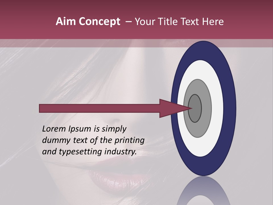 Healthy Natural Feminine PowerPoint Template