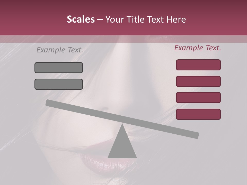 Healthy Natural Feminine PowerPoint Template