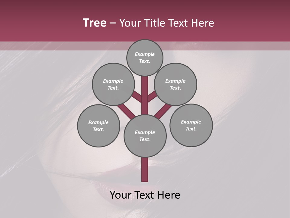 Healthy Natural Feminine PowerPoint Template