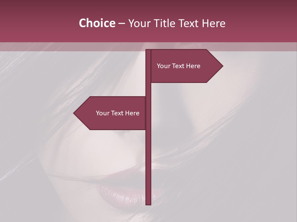 Healthy Natural Feminine PowerPoint Template