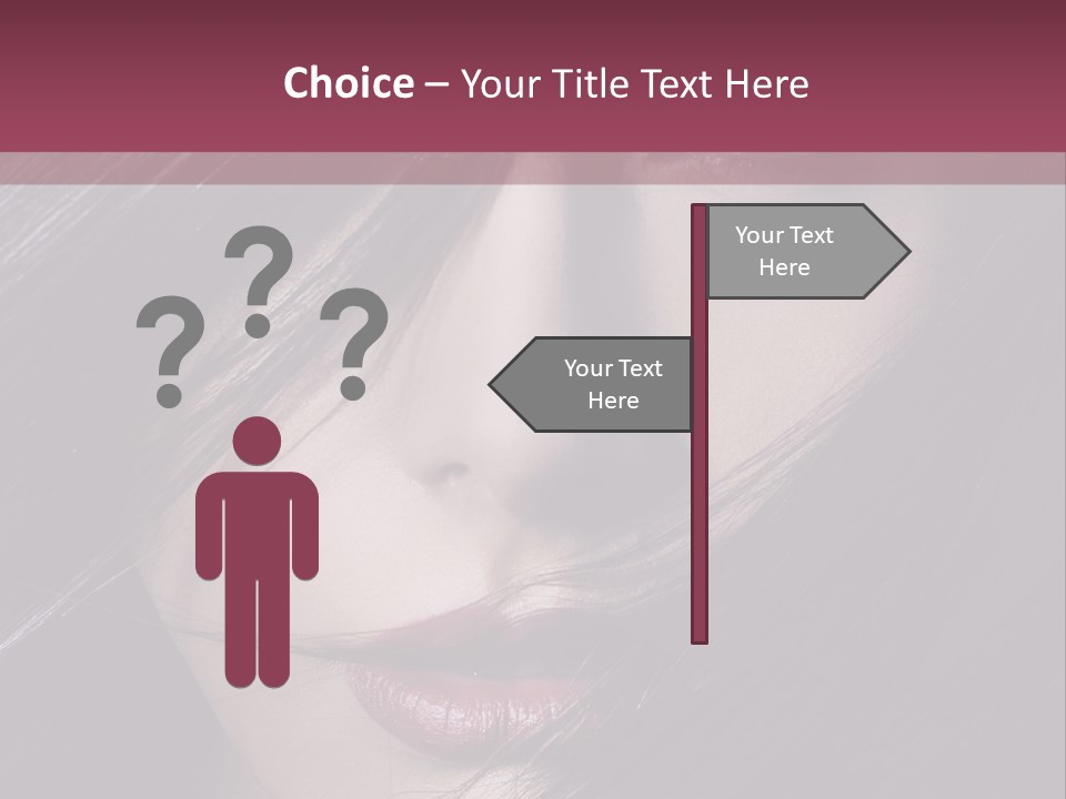 Healthy Natural Feminine PowerPoint Template