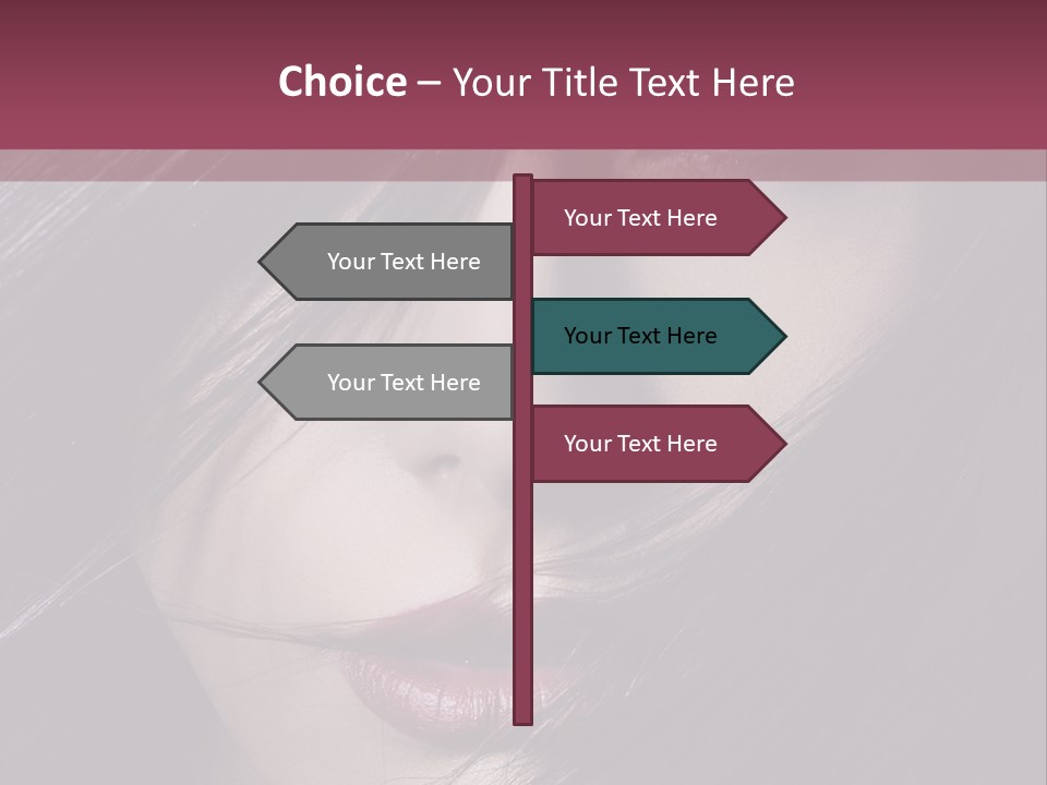 Healthy Natural Feminine PowerPoint Template