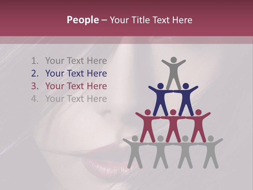 Healthy Natural Feminine PowerPoint Template