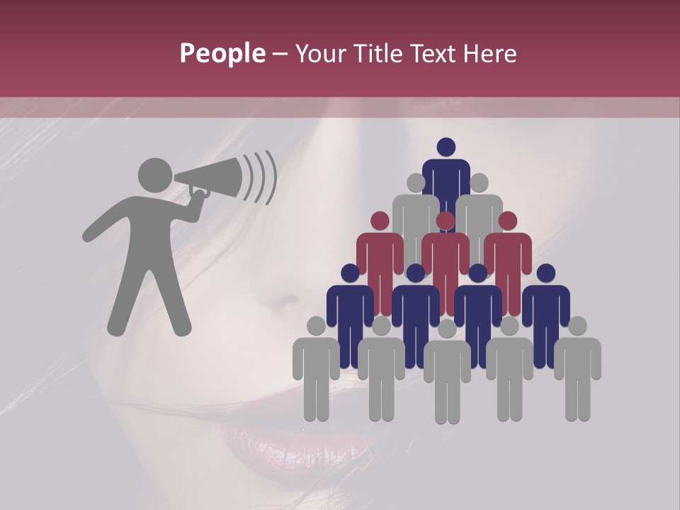 Healthy Natural Feminine PowerPoint Template