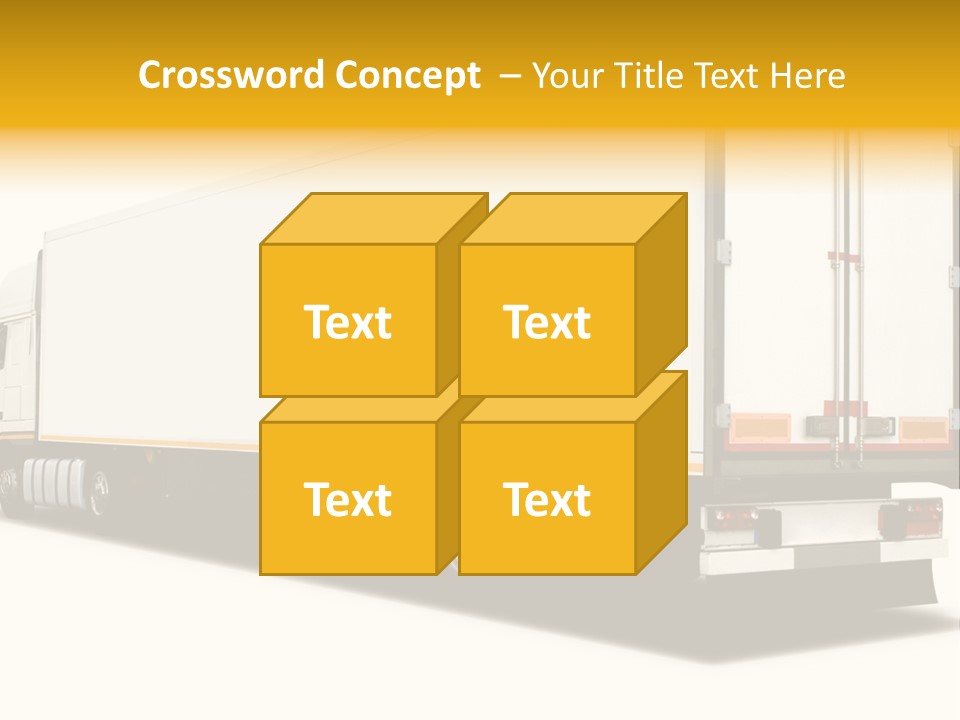 Auto Cargo Fast PowerPoint Template