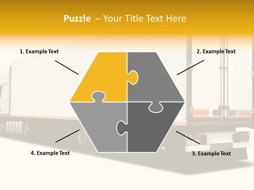 Auto Cargo Fast PowerPoint Template