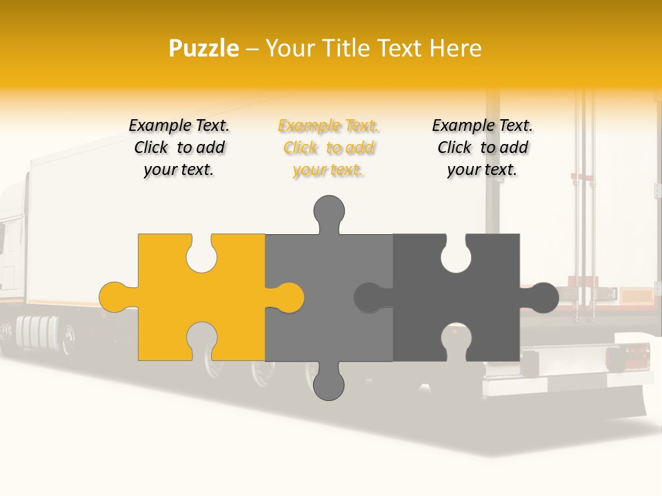 Auto Cargo Fast PowerPoint Template