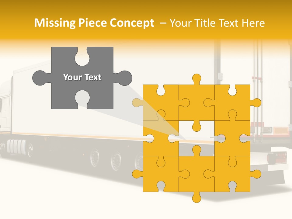 Auto Cargo Fast PowerPoint Template
