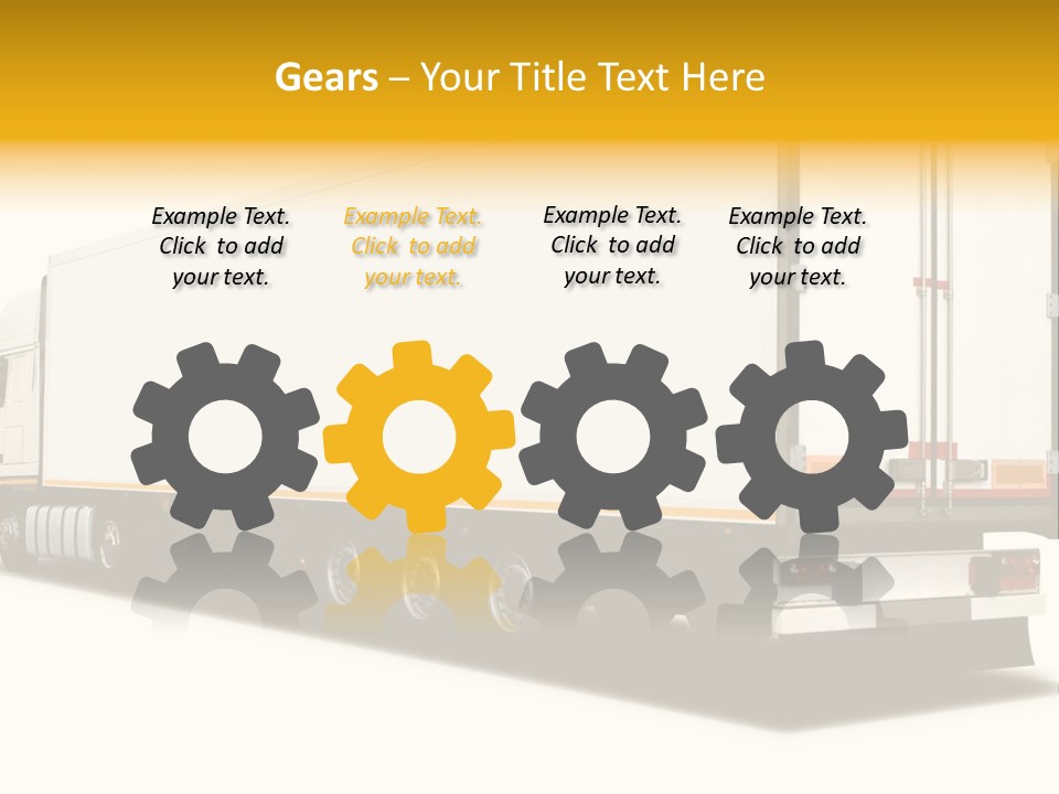 Auto Cargo Fast PowerPoint Template