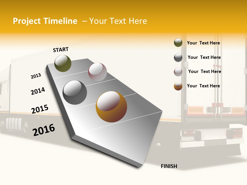 Auto Cargo Fast PowerPoint Template