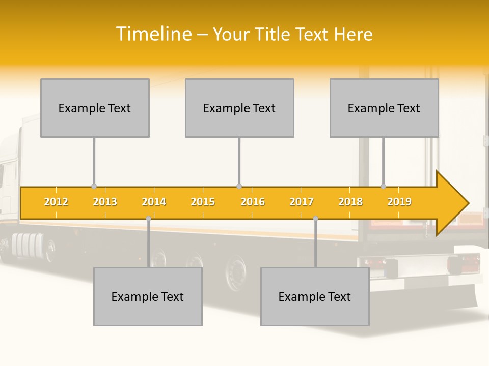 Auto Cargo Fast PowerPoint Template