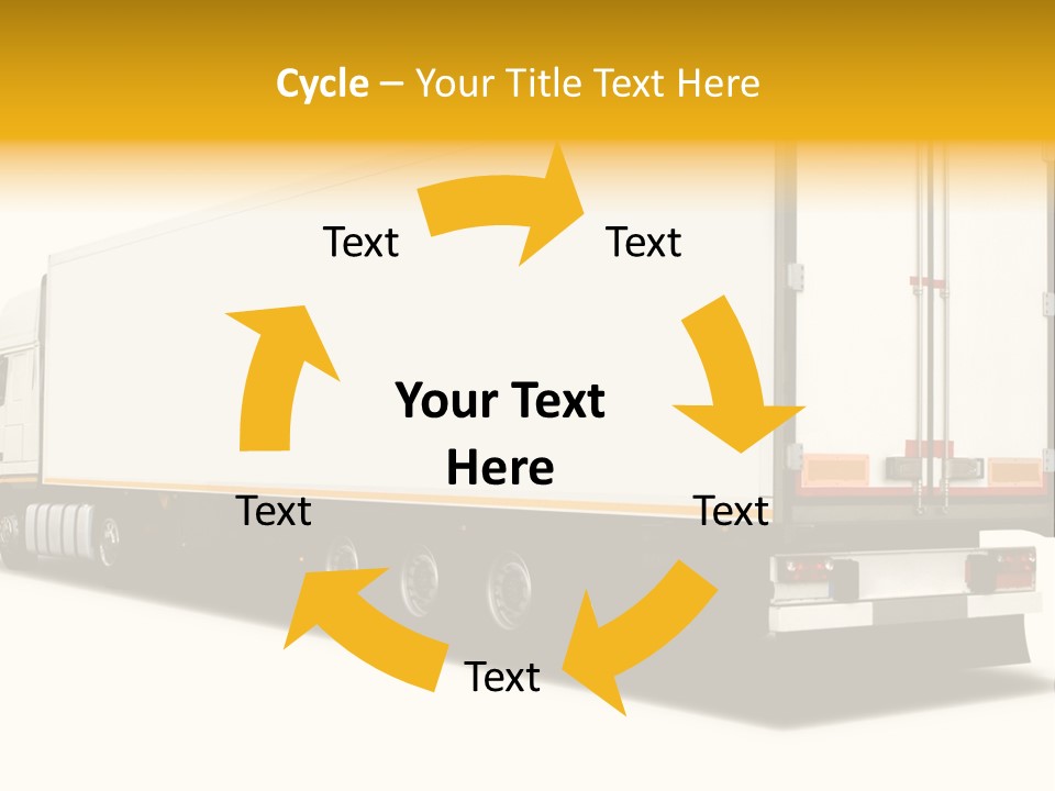 Auto Cargo Fast PowerPoint Template