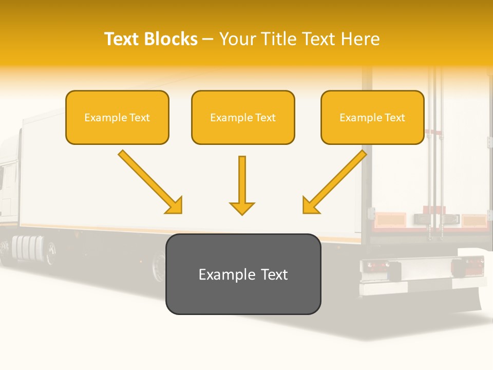 Auto Cargo Fast PowerPoint Template