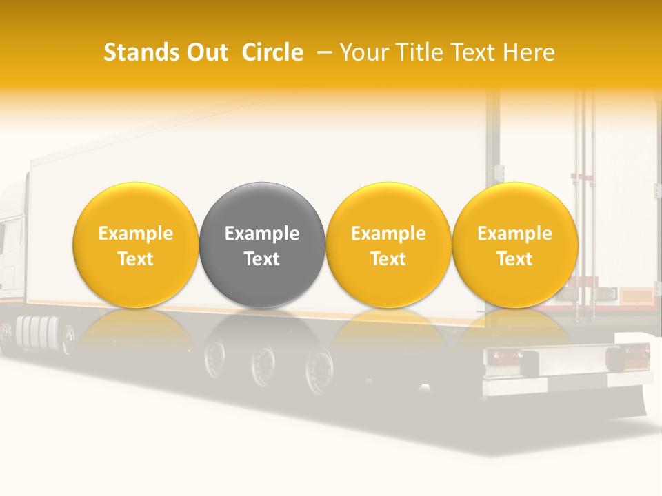 Auto Cargo Fast PowerPoint Template