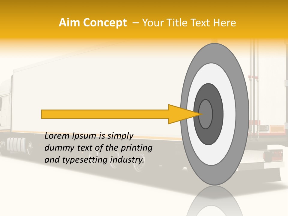 Auto Cargo Fast PowerPoint Template
