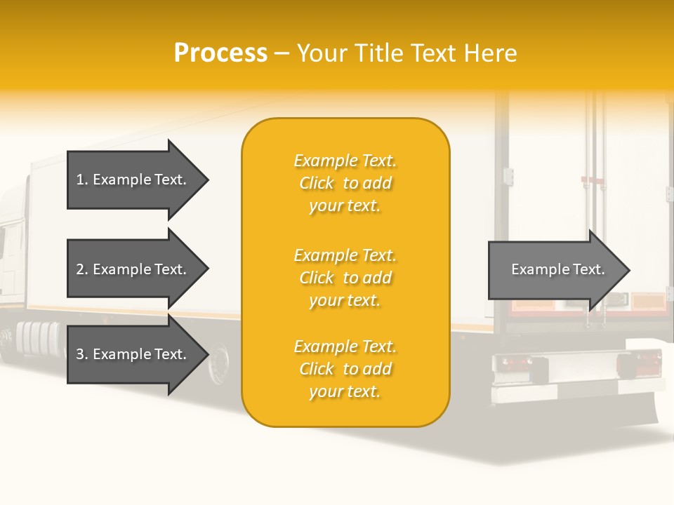 Auto Cargo Fast PowerPoint Template