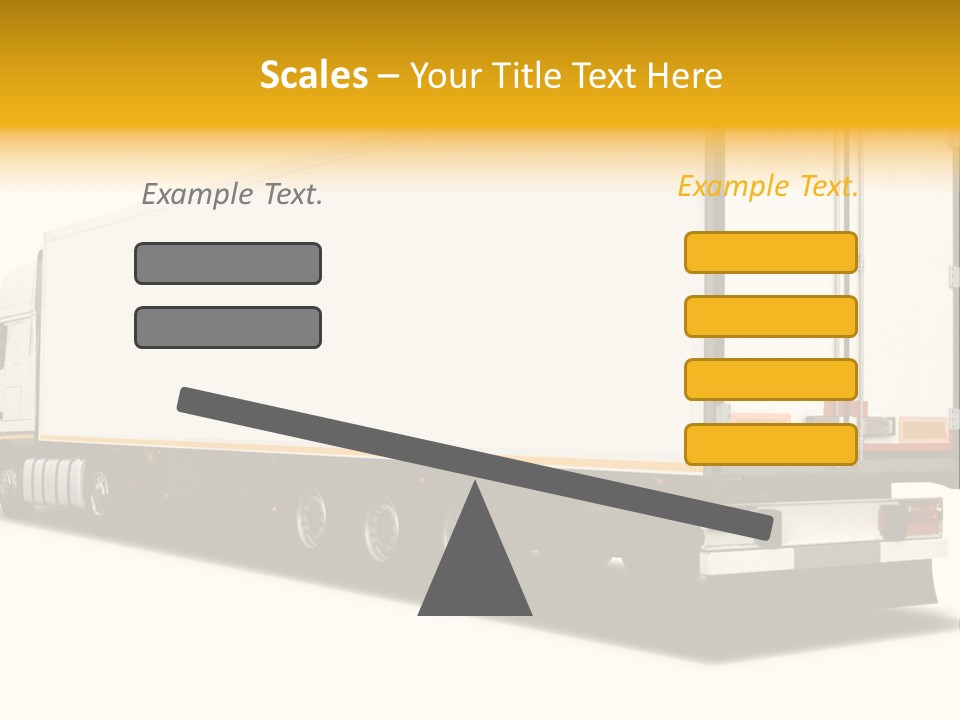 Auto Cargo Fast PowerPoint Template