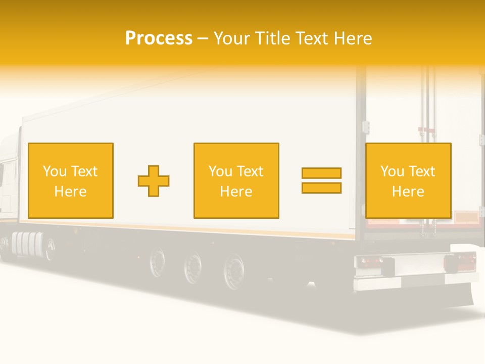 Auto Cargo Fast PowerPoint Template