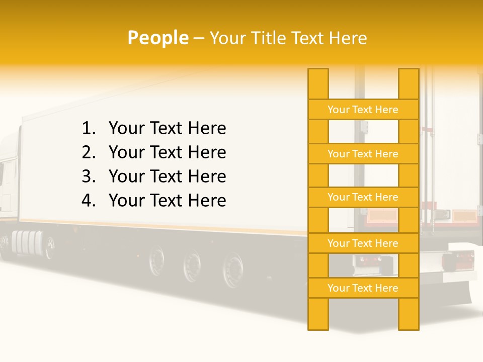 Auto Cargo Fast PowerPoint Template