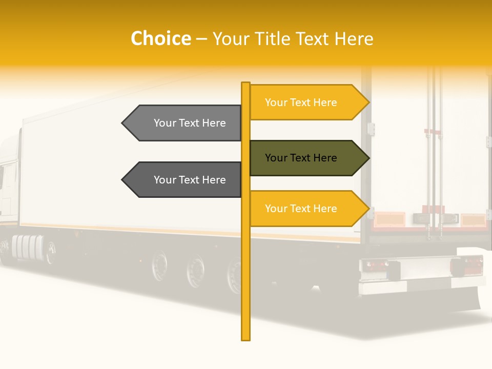 Auto Cargo Fast PowerPoint Template