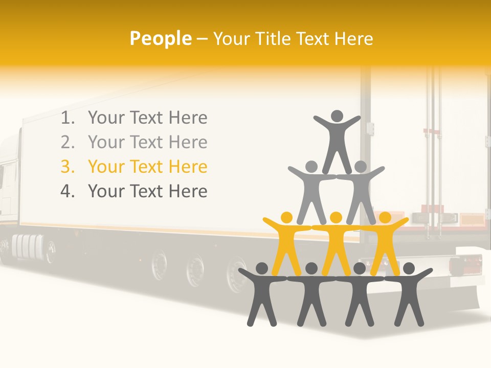 Auto Cargo Fast PowerPoint Template