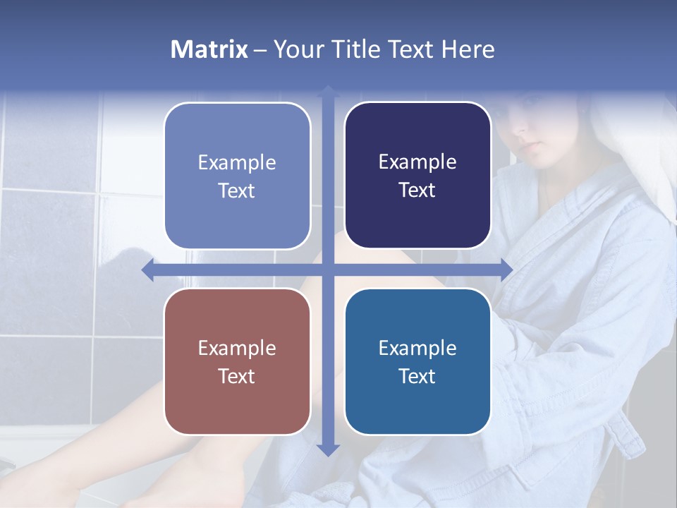 Beautiful Healthy Lady PowerPoint Template