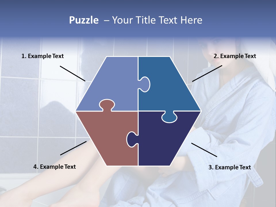 Beautiful Healthy Lady PowerPoint Template