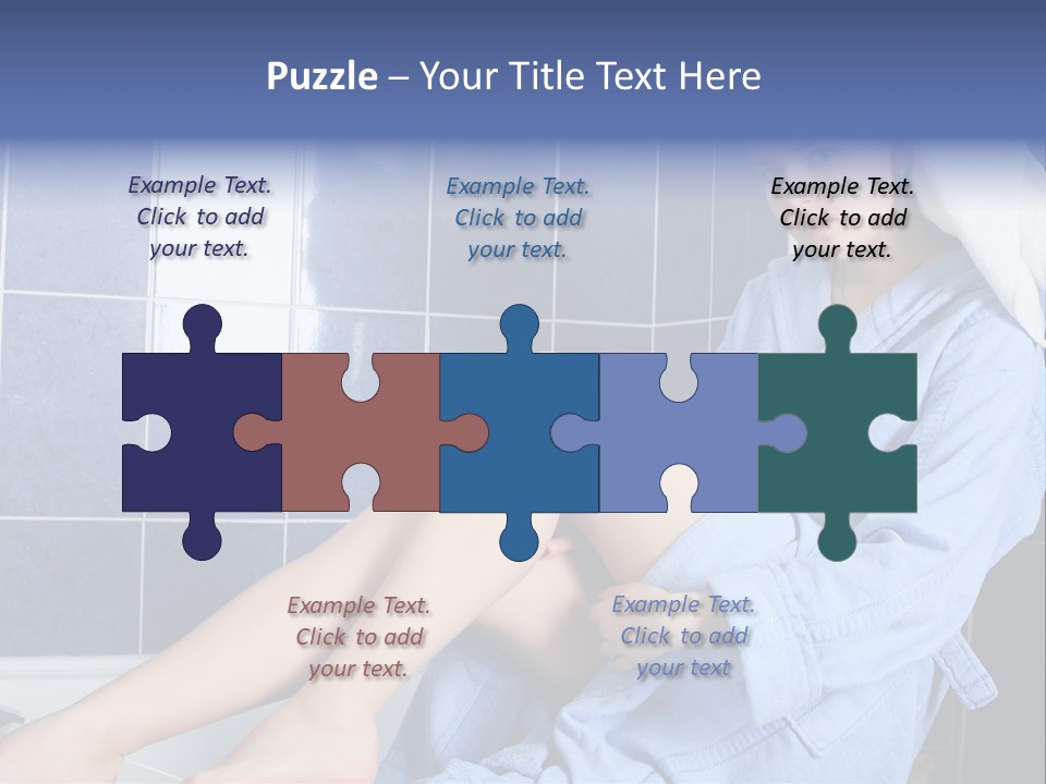 Beautiful Healthy Lady PowerPoint Template