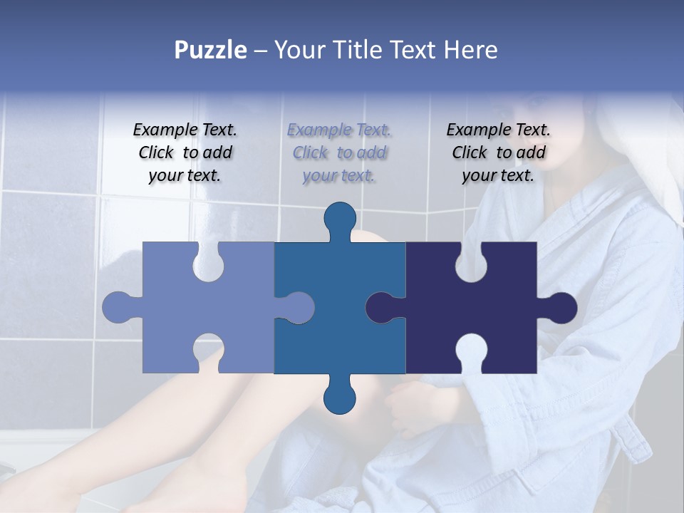 Beautiful Healthy Lady PowerPoint Template