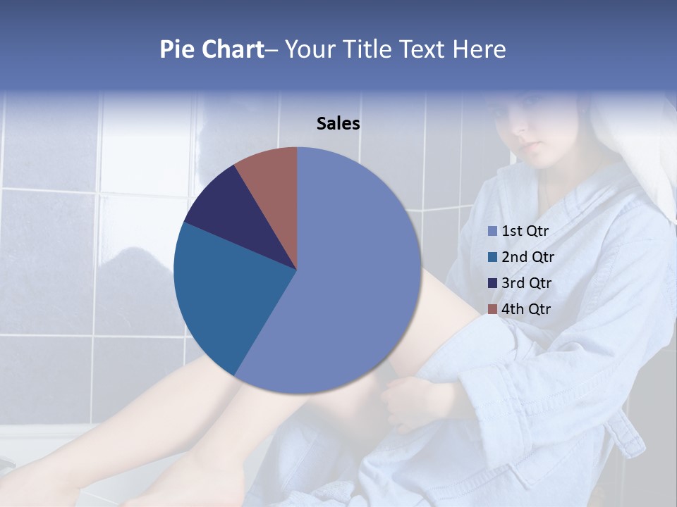 Beautiful Healthy Lady PowerPoint Template