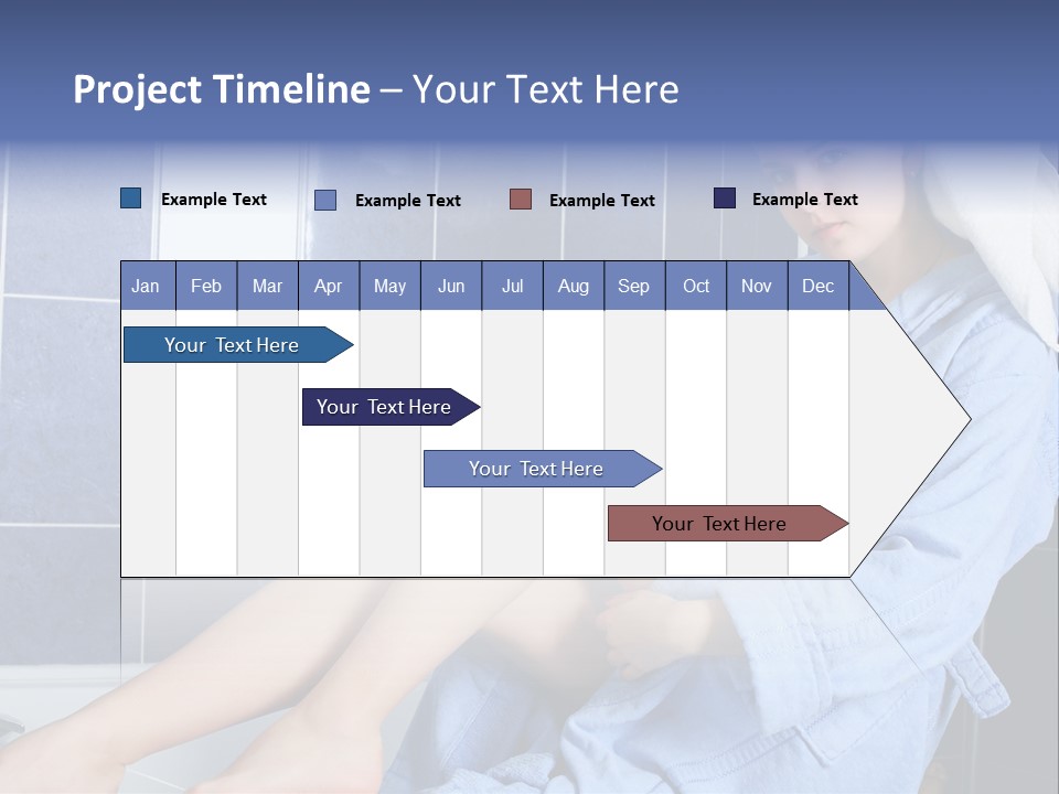 Beautiful Healthy Lady PowerPoint Template