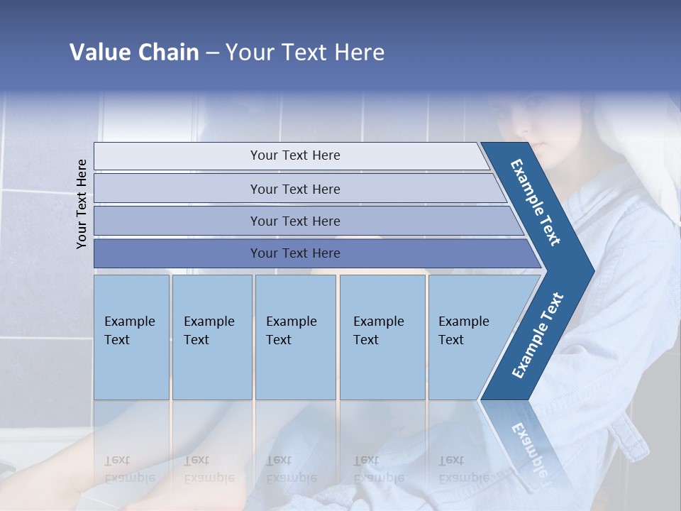 Beautiful Healthy Lady PowerPoint Template