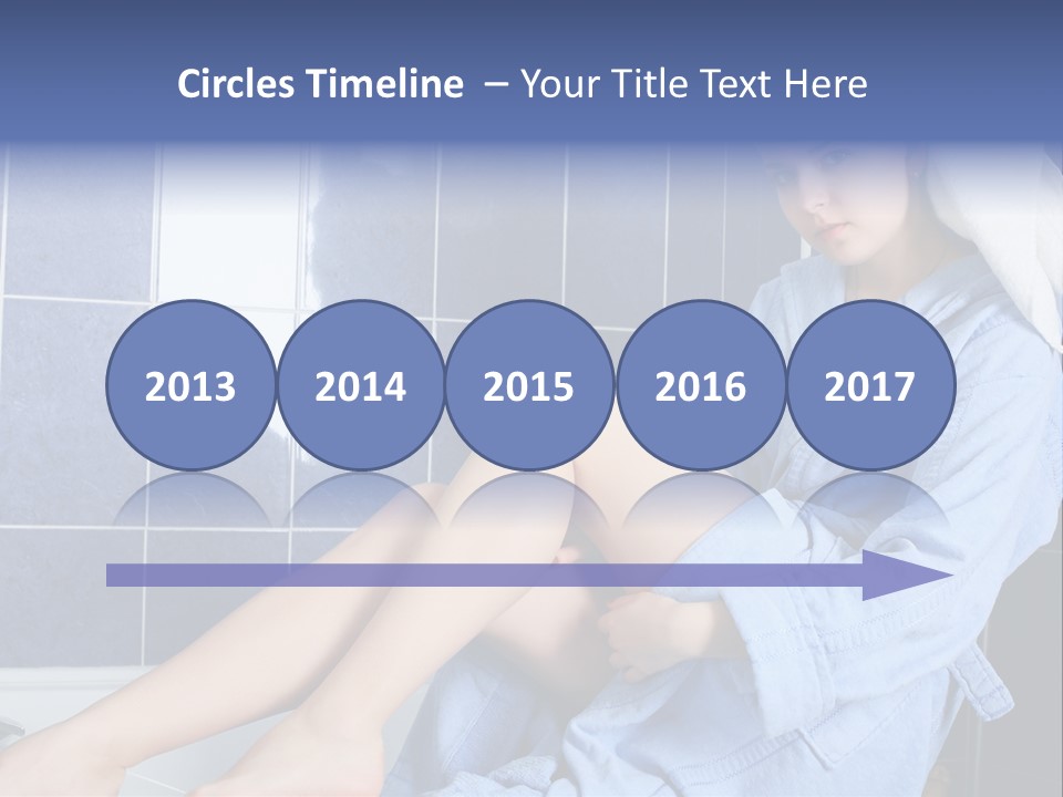 Beautiful Healthy Lady PowerPoint Template