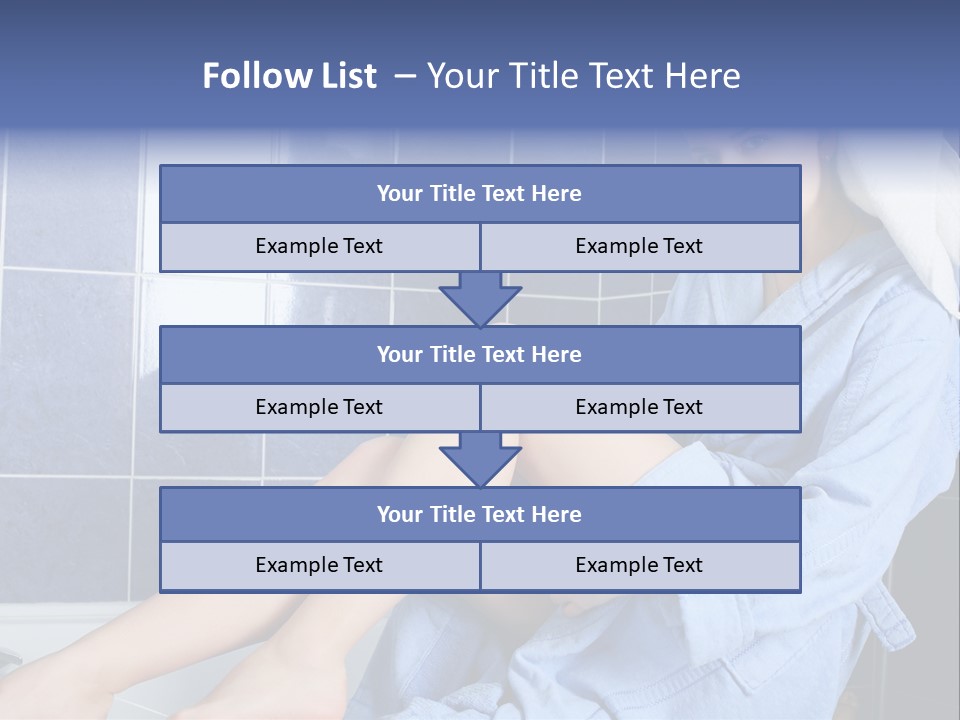 Beautiful Healthy Lady PowerPoint Template