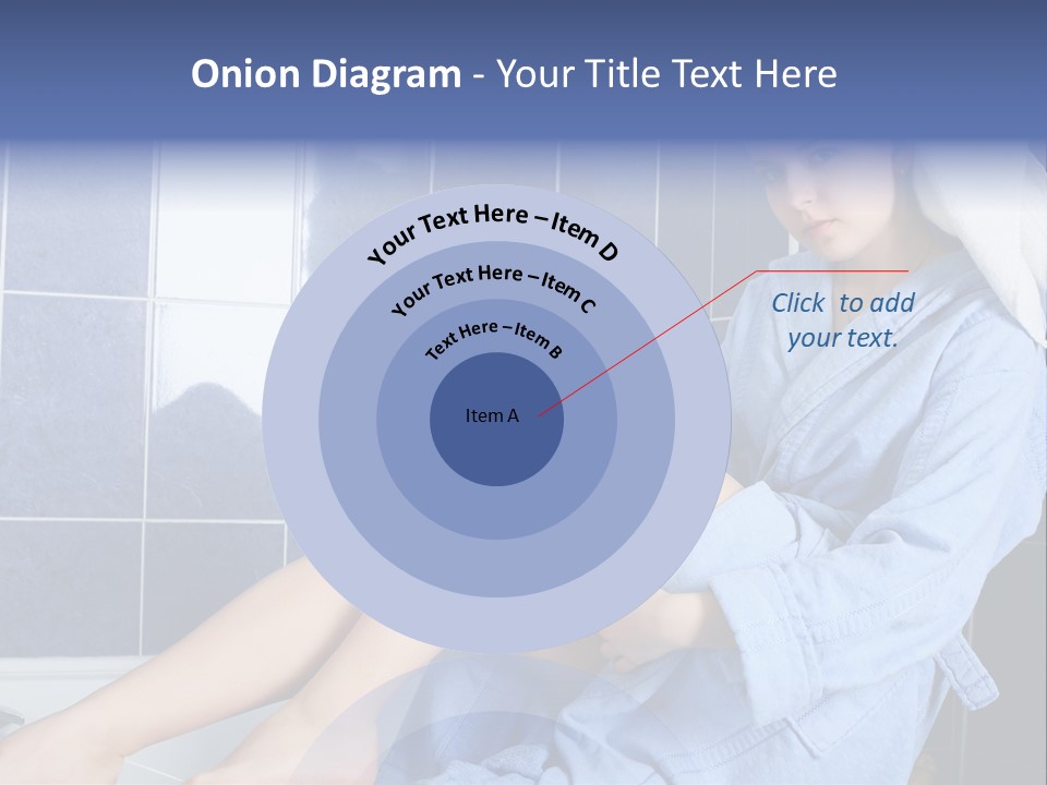 Beautiful Healthy Lady PowerPoint Template