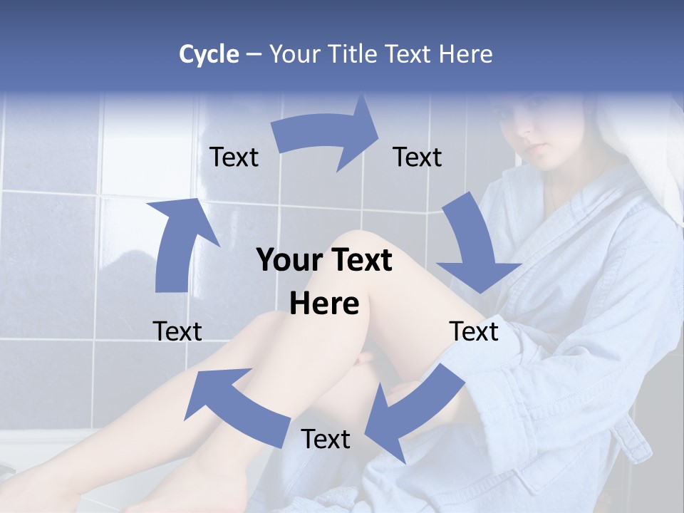 Beautiful Healthy Lady PowerPoint Template