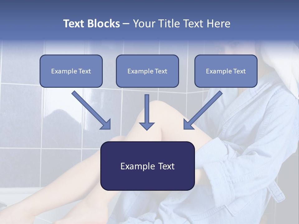 Beautiful Healthy Lady PowerPoint Template