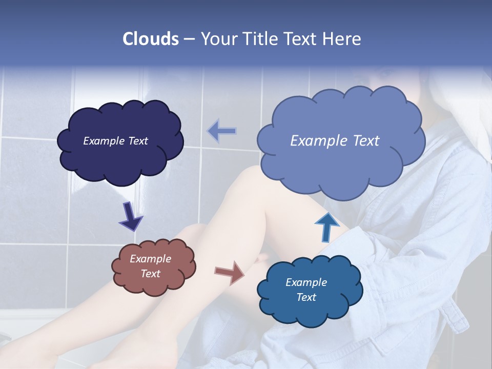 Beautiful Healthy Lady PowerPoint Template