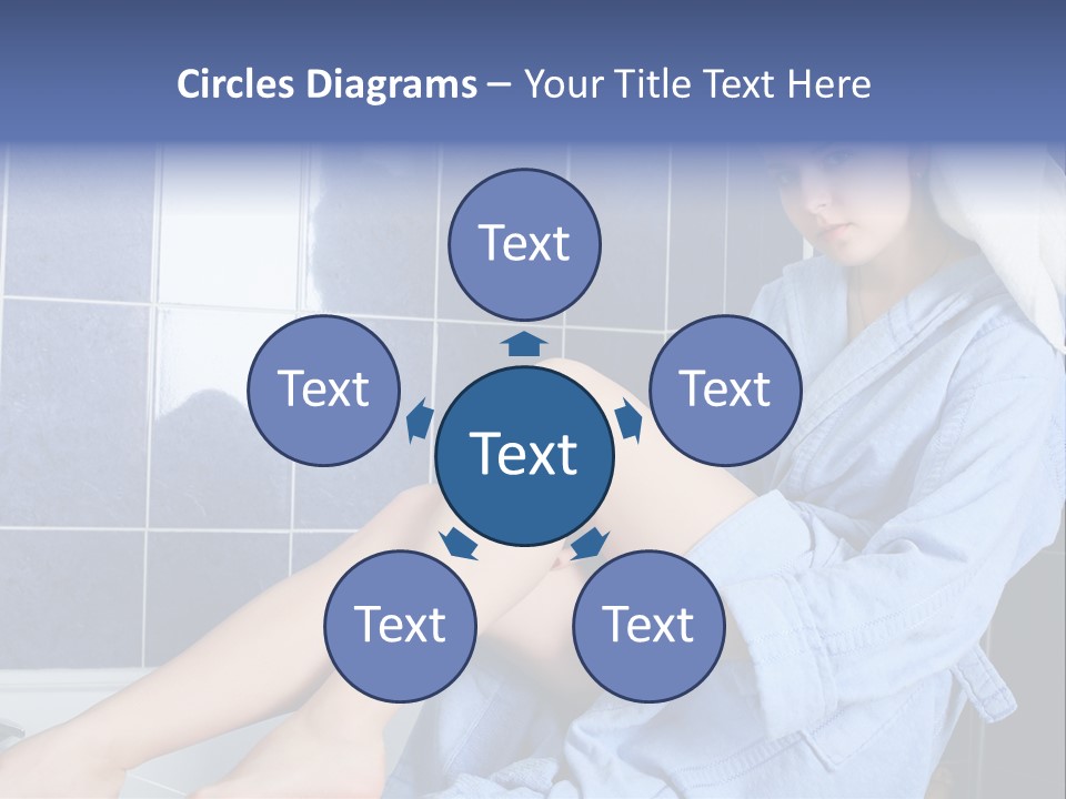 Beautiful Healthy Lady PowerPoint Template