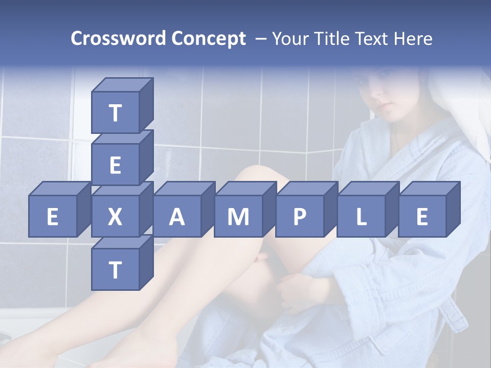 Beautiful Healthy Lady PowerPoint Template