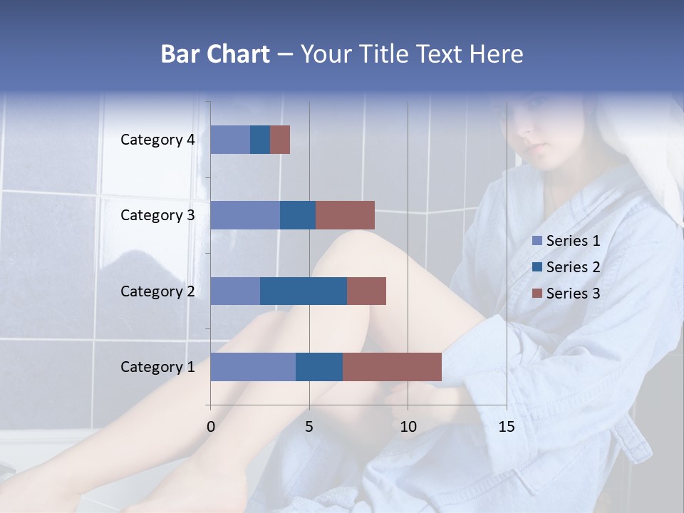 Beautiful Healthy Lady PowerPoint Template