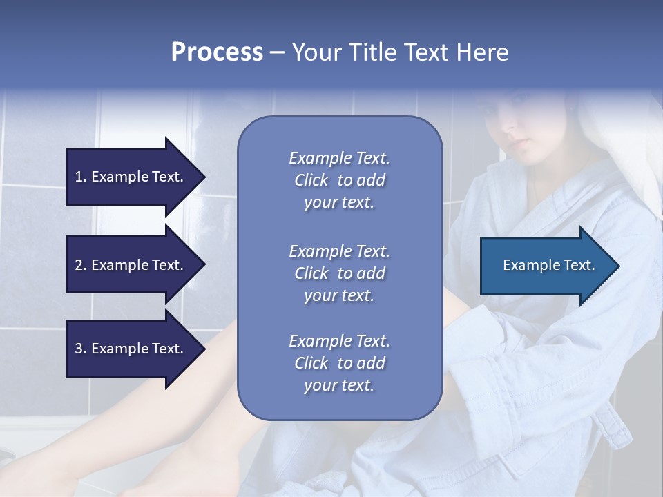 Beautiful Healthy Lady PowerPoint Template